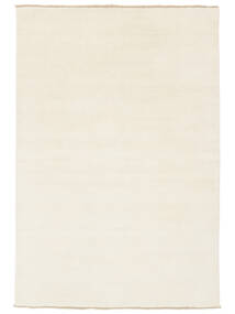  Handloom Fringes - Ivory Vloerkleed 160X230 Modern Geel/Donkerbeige (Wol, India)