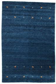  Gabbeh Loom Two Lines - Donkerblauw Vloerkleed 190X290 Modern Donkerblauw (Wol, India)