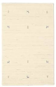  Gabbeh Loom Two Lines - Gebroken Wit Vloerkleed 100X160 Modern Beige/Geel (Wol, India)