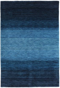  Gabbeh Rainbow - Blauw Vloerkleed 160X230 Modern Donkerblauw/Blauw (Wol, India)