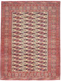  Turkaman Patina Vloerkleed 131X177 Echt Oosters Handgeknoopt Donkerrood/Bruin (Wol, Perzië/Iran)
