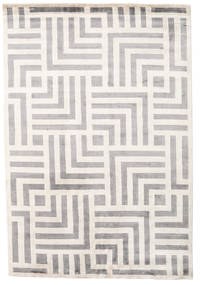 Maze 170X240 Grijs/Gebroken Wit Geometrisch Vloerkleed 