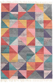  120X180 Abstract Klein Caleido Vloerkleed - Multicolor Wol, 