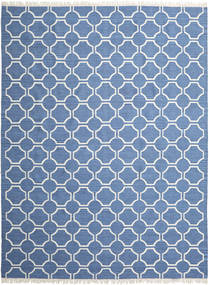  London - Blauw/Off Wit Vloerkleed 300X400 Echt Modern Handgeweven Blauw/Beige Groot (Wol, India)