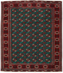  Turkaman Patina Vloerkleed 293X338 Echt Oosters Handgeknoopt Donkerrood/Donkerbruin Groot (Wol, Perzië/Iran)