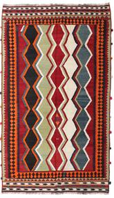  157X270 Kelim Vintage Vloerkleed Vloerkleed Rood/Donkerrood Perzië/Iran 