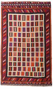  Perzisch Kelim Vintage Vloerkleed Vloerkleed 174X281 Rood/Donkerrood (Wol, Perzië/Iran)
