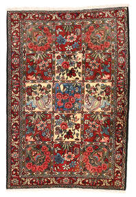  Perzisch Bakhtiar Collectible Vloerkleed Vloerkleed 106X154 Bruin/Rood (Wol, Perzië/Iran)