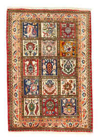  Bakhtiar Collectible Vloerkleed 105X150 Echt Oosters Handgeknoopt Rood/Donkergrijs (Wol, Perzië/Iran)