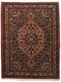  Perzisch Bakhtiar Collectible Vloerkleed Vloerkleed 113X144 Donkerrood/Bruin (Wol, Perzië/Iran)
