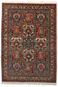  Bakhtiar Collectible Vloerkleed 108X153 Echt Oosters Handgeknoopt Zwart/Donkerbruin (Wol, Perzië/Iran)