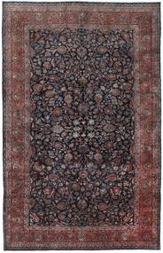  Perzisch Antiek Manchester Keshan Vloerkleed Vloerkleed 293X460 Zwart/Donkerrood Groot (Wol, Perzië/Iran)