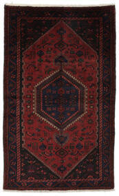  Zanjan Vloerkleed 133X222 Echt Oosters Handgeknoopt Zwart (Wol, Perzië/Iran)