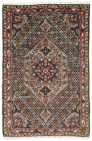  Bakhtiar Collectible Vloerkleed 108X163 Echt Oosters Handgeknoopt Zwart/Donkerbruin (Wol, Perzië/Iran)