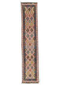  Kelim Afghan Old Style Vloerkleed 79X390 Echt Oosters Handgeweven Tapijtloper (Wol, Afghanistan)