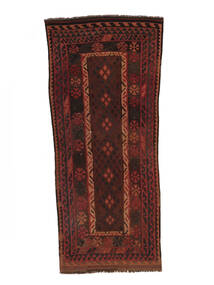 Afghan Vintage Kelim Vloerkleed 118X258 Echt Oosters Handgeweven Tapijtloper Zwart (Wol, Afghanistan)