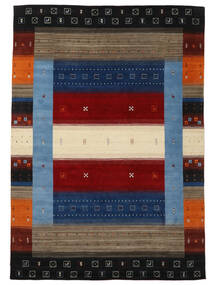 240X340 Gabbeh Loom Vloerkleed Vloerkleed Modern Zwart/Bruin (Wol, India)