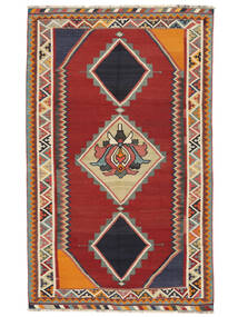 Kelim Vintage Vloerkleed 150X244 Donkerrood/Zwart (Wol, Perzië/Iran)