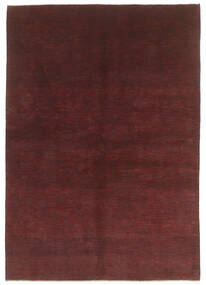 170X236 Gabbeh Perzisch Fine Vloerkleed Vloerkleed Modern Zwart/Donkerrood (Wol, Perzië/Iran)