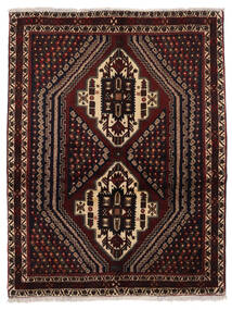  Perzisch Afshar Shahre Babak Vloerkleed Vloerkleed 120X160 Zwart/Bruin (Wol, Perzië/Iran)