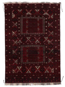  Afghan Khal Mohammadi Vloerkleed 160X229 Wol Vloerkleed Zwart/Bruin Vloerkleed 